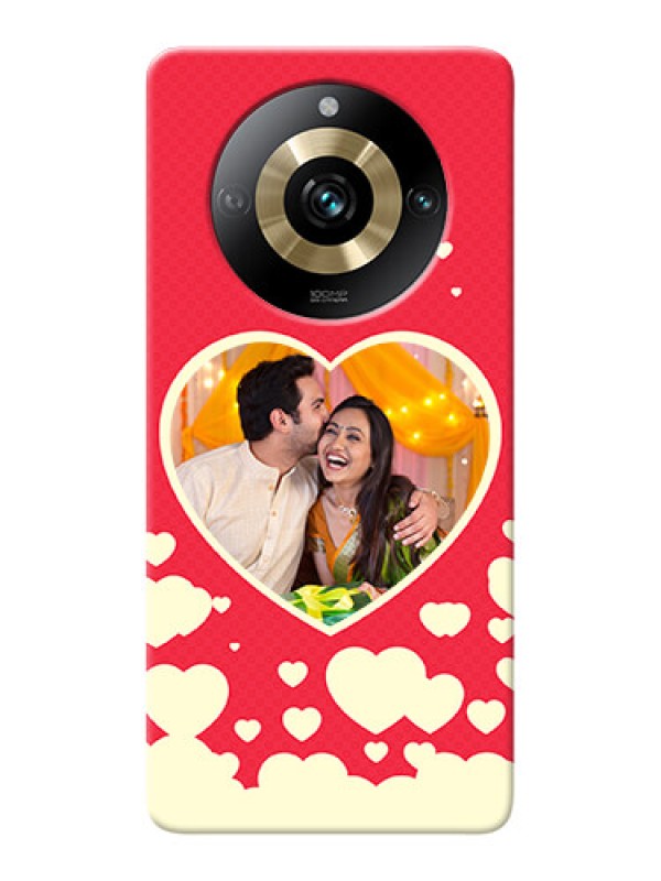 Custom Realme 11 Pro Plus 5G Phone Cases: Love Symbols Phone Cover Design