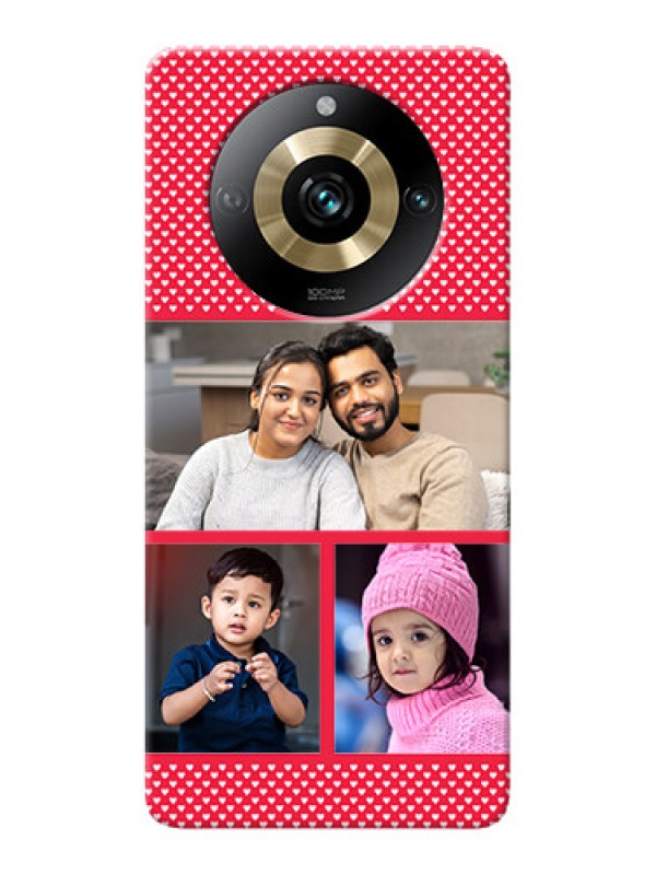 Custom Realme 11 Pro Plus 5G mobile back covers online: Bulk Pic Upload Design