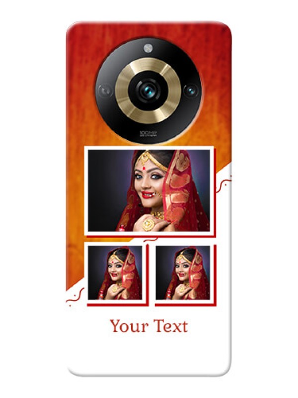 Custom Realme 11 Pro Plus 5G Personalised Phone Cases: Wedding Memories Design