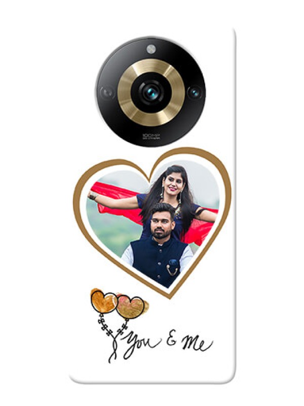 Custom Realme 11 Pro Plus 5G customized phone cases: You & Me Design