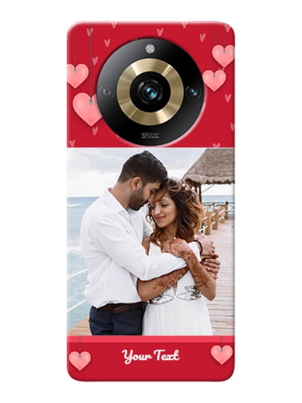 Custom Realme 11 Pro Plus 5G Mobile Back Covers: Valentines Day Design