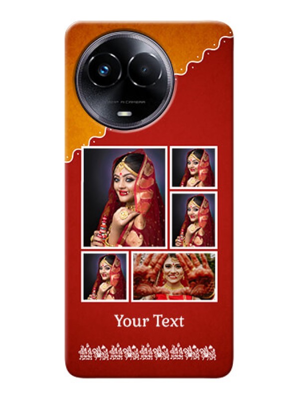 Custom Realme 11x 5G customized phone cases: Wedding Pic Upload Design