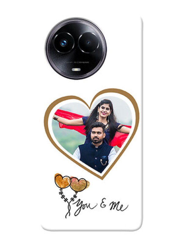 Custom Realme 11x 5G customized phone cases: You & Me Design
