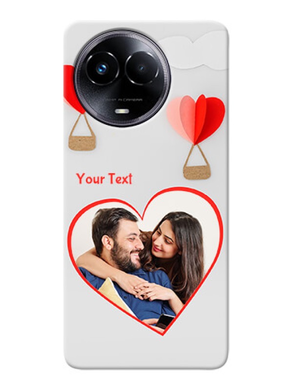 Custom Realme 11x 5G Phone Covers: Parachute Love Design