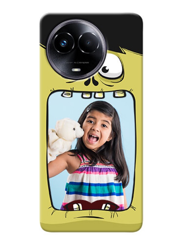 Custom Realme 11x 5G Mobile Covers: Cartoon monster back case Design