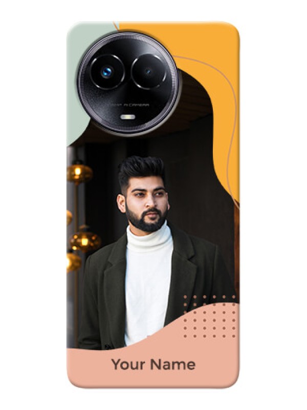 Custom Realme 11x 5G Personalized Phone Case with Triwithcoloured overlay design