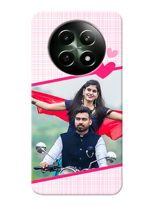 Custom Realme 12 5G Personalised Phone Cases: Love Shape Heart Design