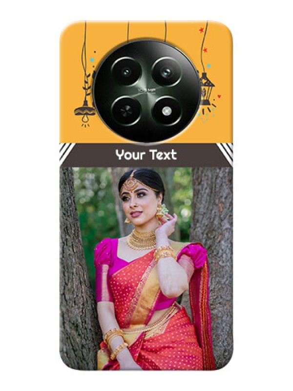 Custom Realme 12 5G custom back covers with Family Picture and Icons