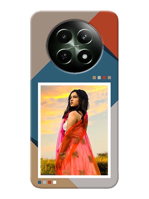 Custom Realme 12 5G Personalized Phone Case with Retro color pallet Design