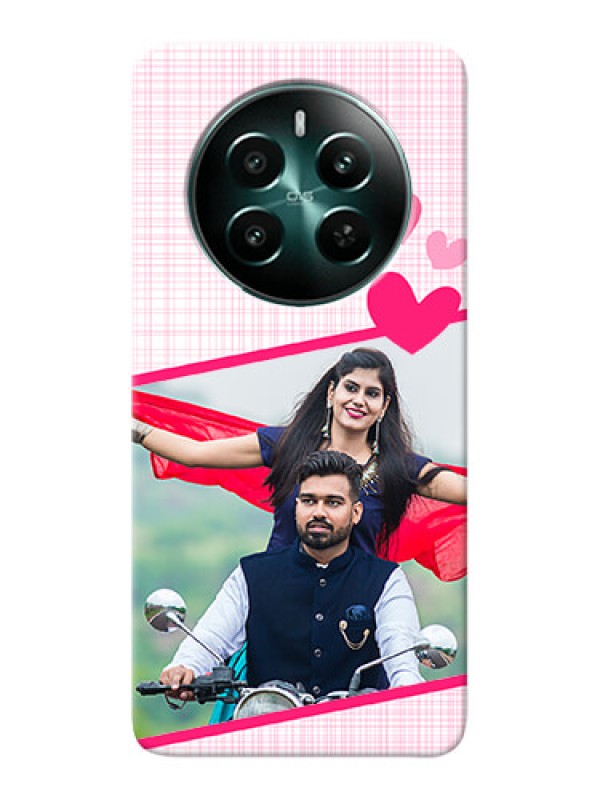 Custom Realme 12 Plus 5G Personalised Phone Cases: Love Shape Heart Design