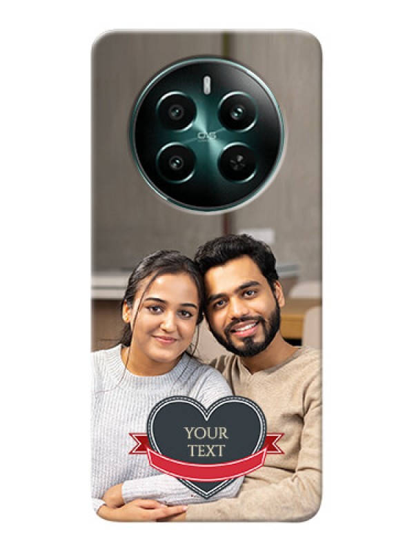 Custom Realme 12 Plus 5G mobile back covers online: Just Married Couple Design