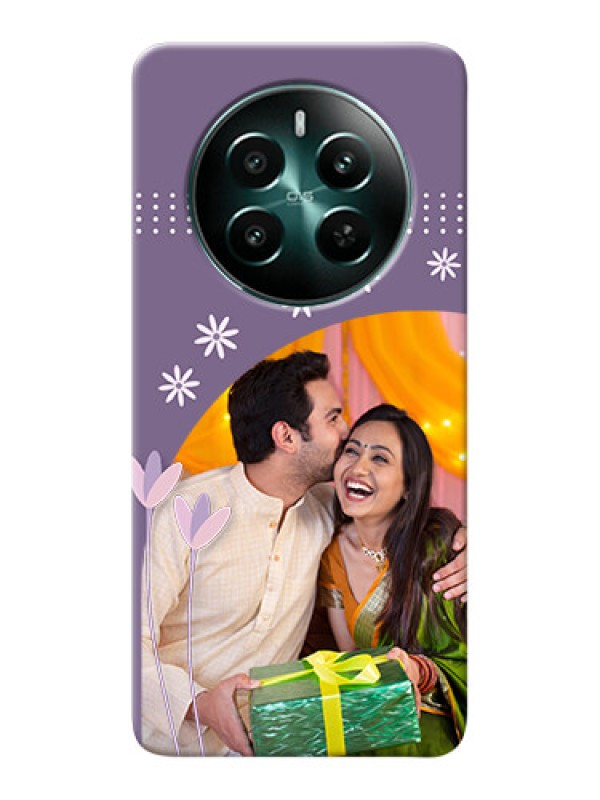 Custom Realme 12 Plus 5G Phone covers for girls: lavender flowers design