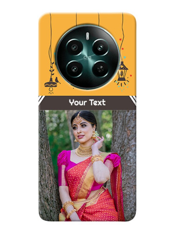 Custom Realme 12 Plus 5G custom back covers with Family Picture and Icons