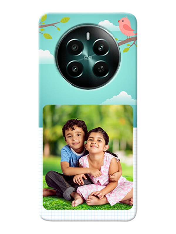 Custom Realme 12 Plus 5G phone cases online: Doodle love Design