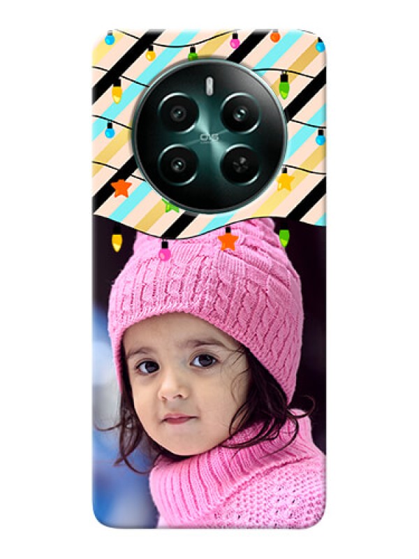 Custom Realme 12 Plus 5G Personalized Mobile Covers: Lights Hanging Design