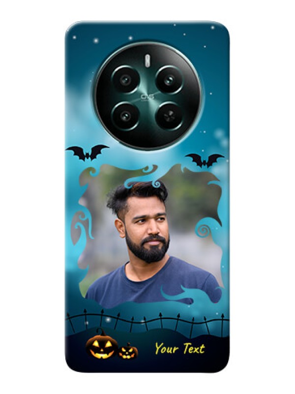 Custom Realme 12 Plus 5G Personalised Phone Cases: Halloween frame design