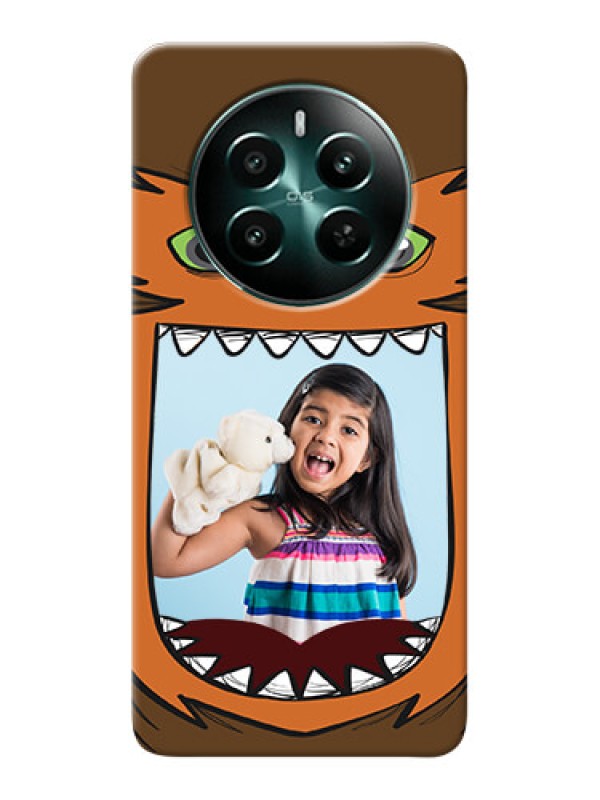 Custom Realme 12 Plus 5G Phone Covers: Owl Monster Back Case Design