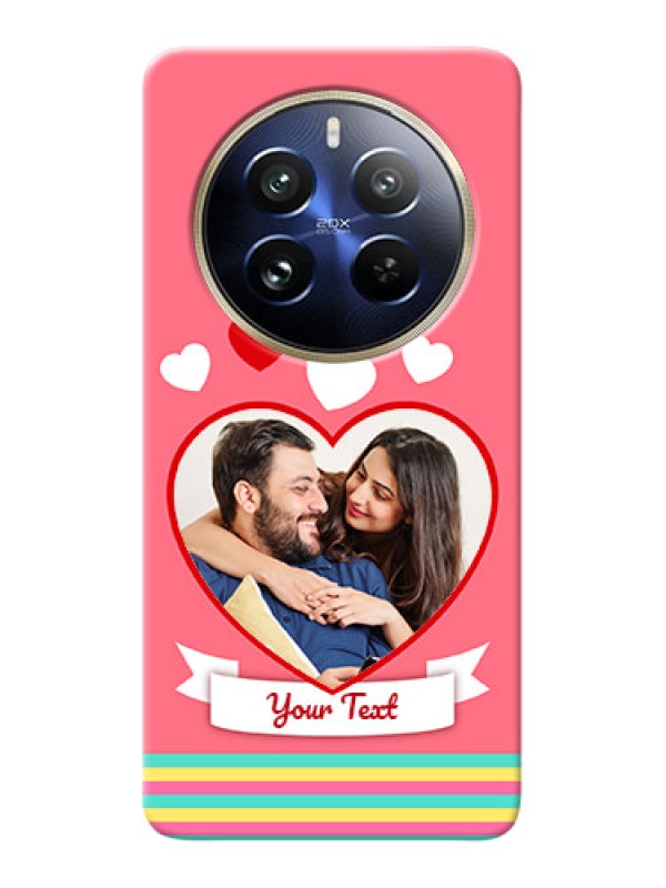 Custom Realme 12 Pro 5G Personalised mobile covers: Love Doodle Design
