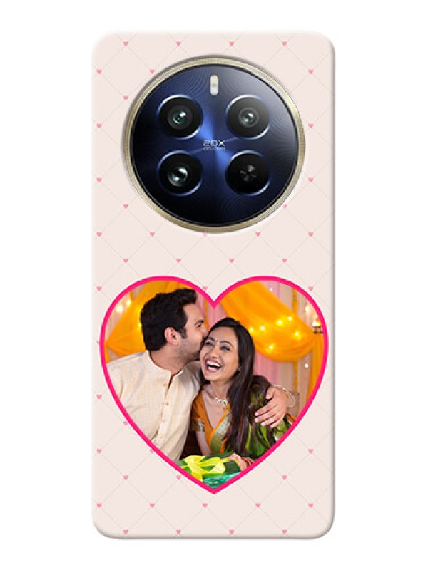 Custom Realme 12 Pro 5G Personalized Mobile Covers: Heart Shape Design