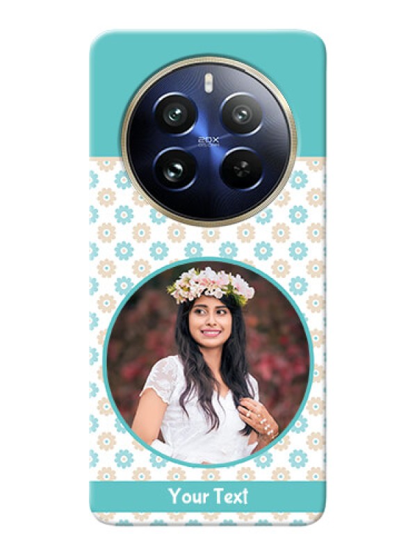 Custom Realme 12 Pro 5G Custom Mobile Back Covers: Beautiful Flowers Design