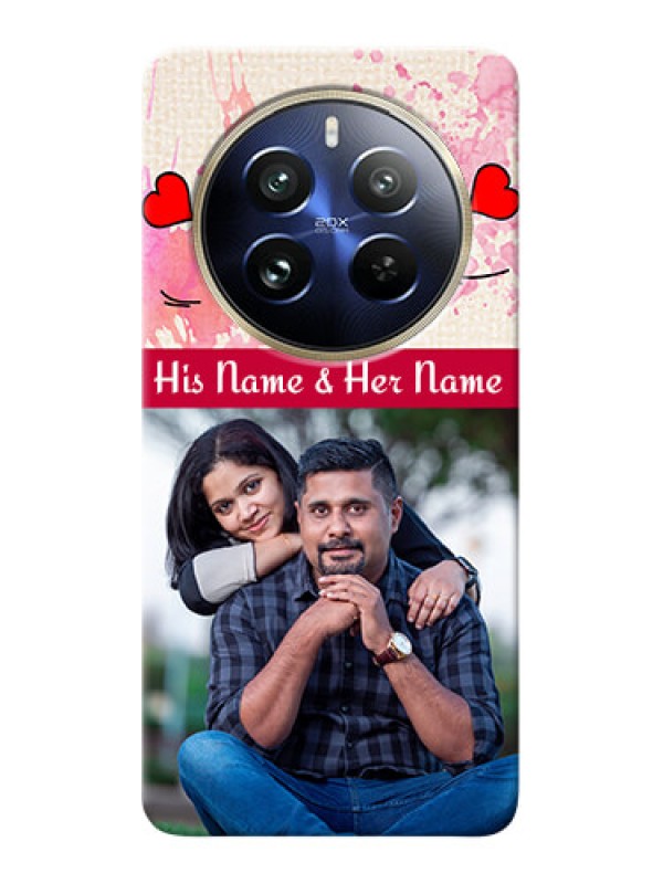Custom Realme 12 Pro 5G phone back covers: You and Me Case Design