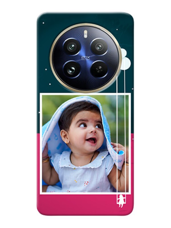 Custom Realme 12 Pro 5G custom phone covers: Cute Girl with Cloud Design