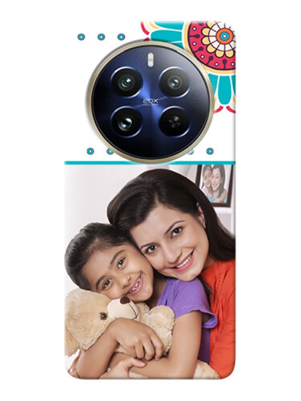 Custom Realme 12 Pro 5G custom mobile phone cases: Flower Design