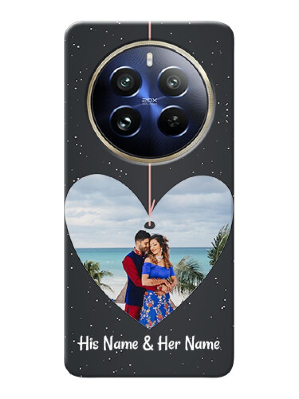 Custom Realme 12 Pro 5G custom phone cases: Hanging Heart Design