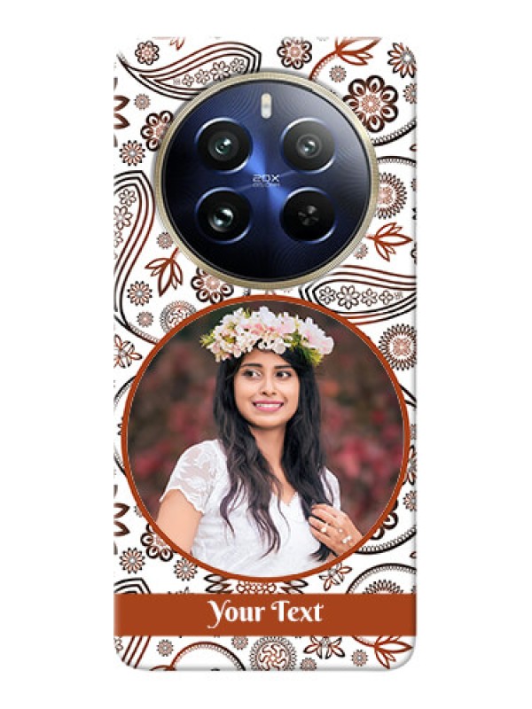 Custom Realme 12 Pro 5G phone cases online: Abstract Floral Design