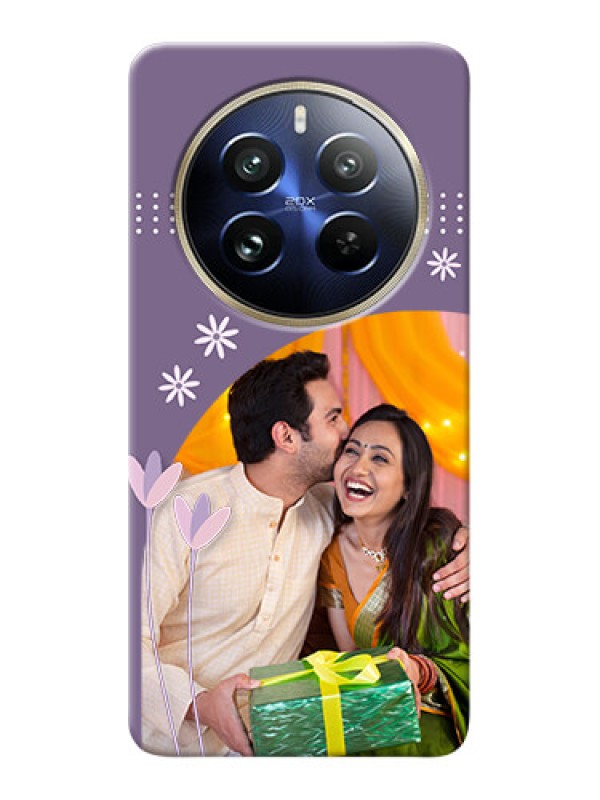 Custom Realme 12 Pro 5G Phone covers for girls: lavender flowers design