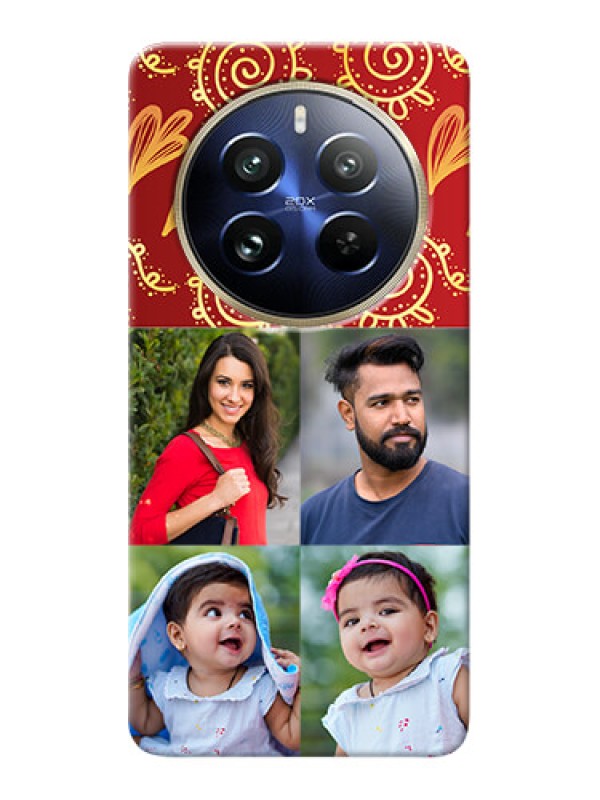 Custom Realme 12 Pro 5G Mobile Phone Cases: 4 Image Traditional Design