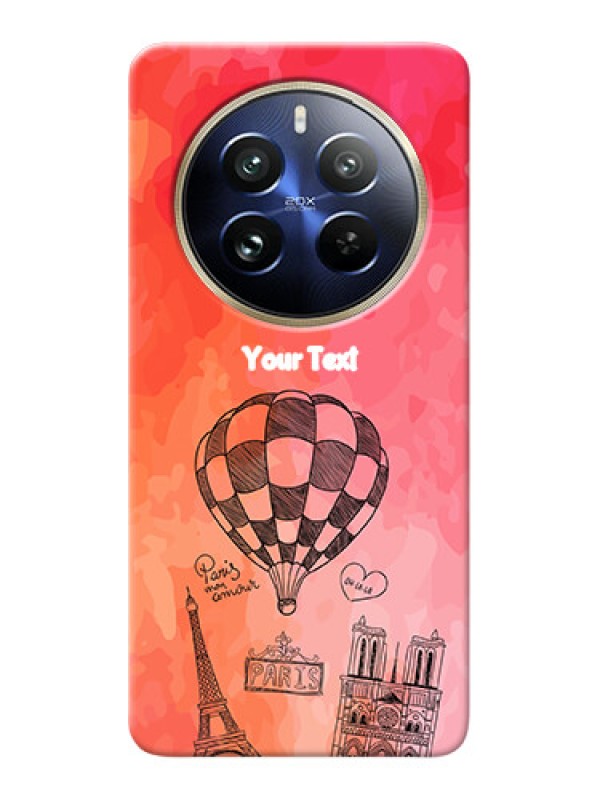 Custom Realme 12 Pro 5G Personalized Mobile Covers: Paris Theme Design