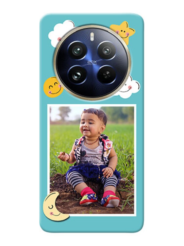 Custom Realme 12 Pro 5G Personalised Phone Cases: Smiley Kids Stars Design