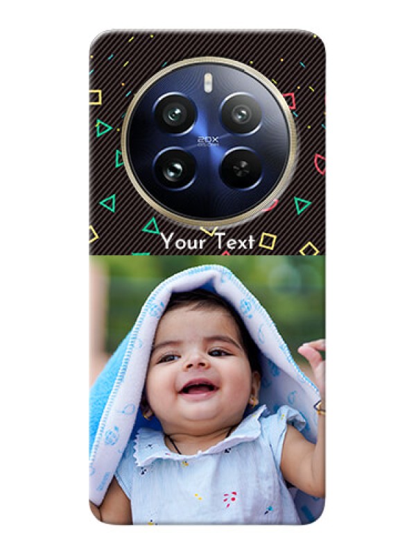 Custom Realme 12 Pro 5G custom mobile cases with confetti birthday design