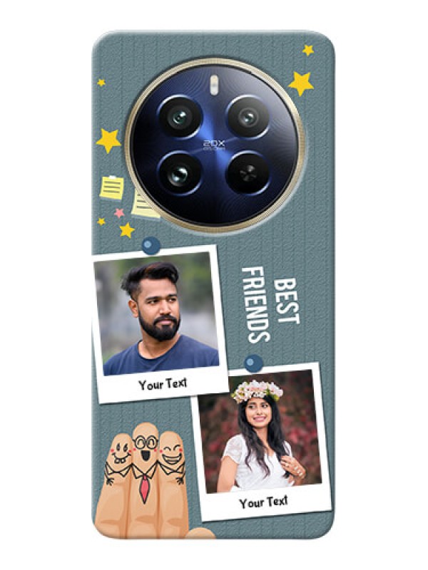 Custom Realme 12 Pro 5G Mobile Cases: Sticky Frames and Friendship Design