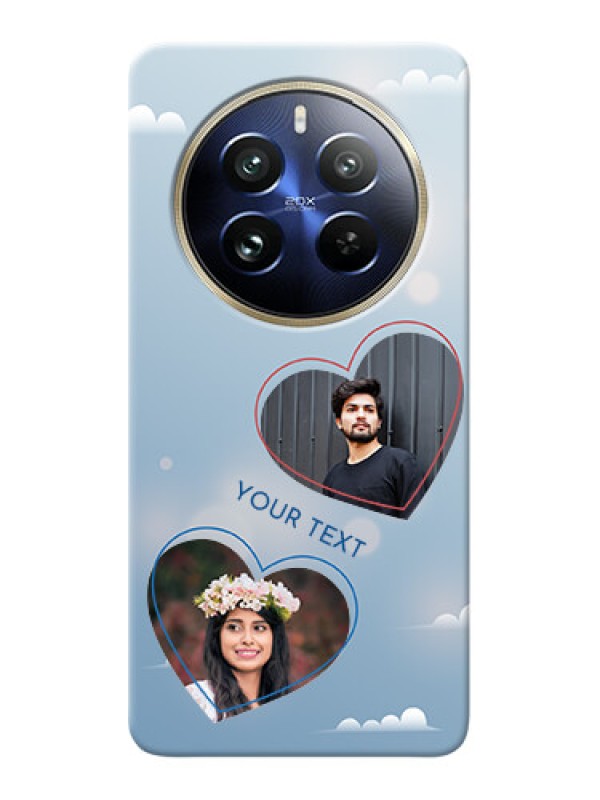 Custom Realme 12 Pro 5G Phone Cases: Blue Color Couple Design
