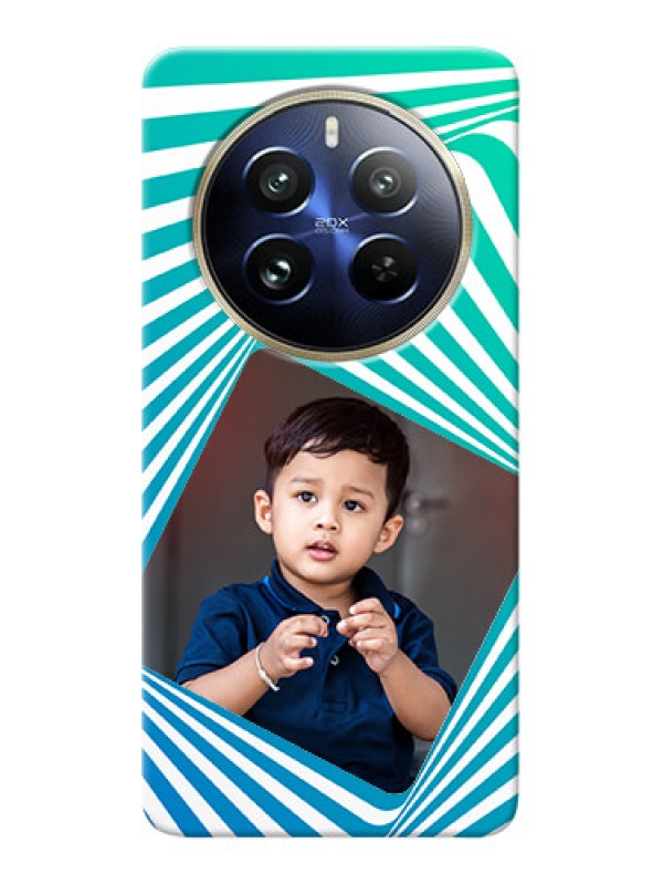 Custom Realme 12 Pro 5G Personalised Mobile Covers: Abstract Spiral Design