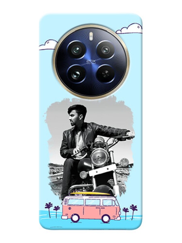 Custom Realme 12 Pro 5G Mobile Covers Online: Travel & Adventure Design