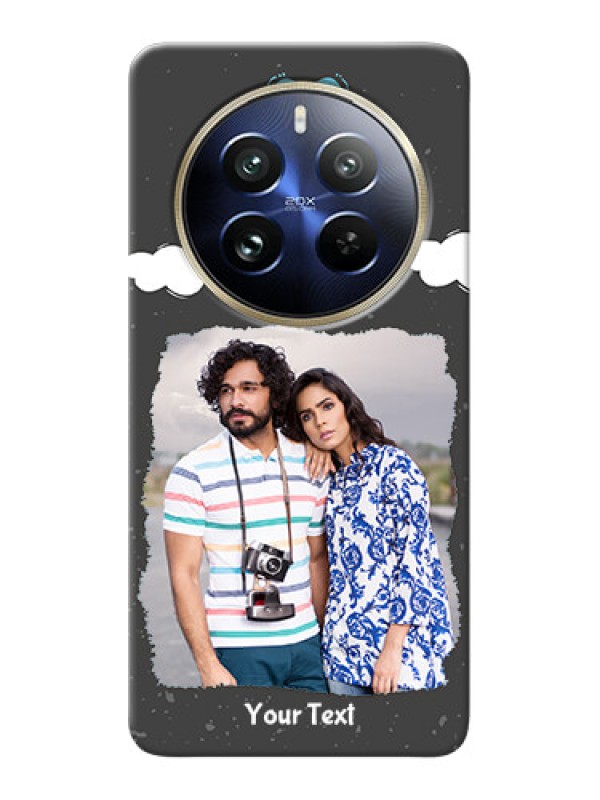 Custom Realme 12 Pro 5G Mobile Back Covers: splashes with love doodles Design