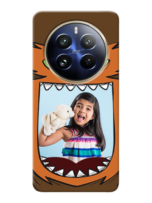 Custom Realme 12 Pro 5G Phone Covers: Owl Monster Back Case Design