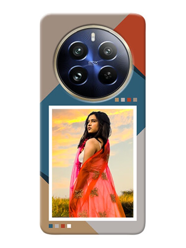 Custom Realme 12 Pro 5G Personalized Phone Case with Retro color pallet Design