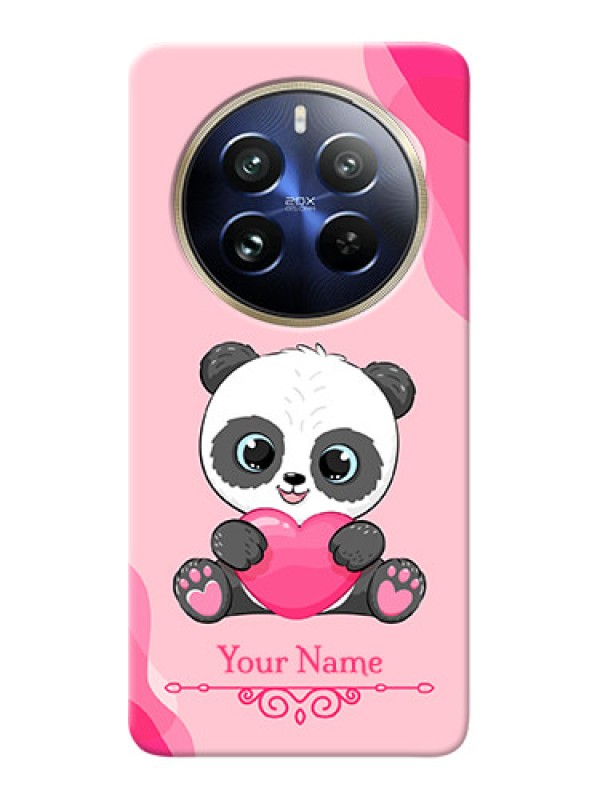 Custom Realme 12 Pro 5G Custom Mobile Case with Cute Panda Design