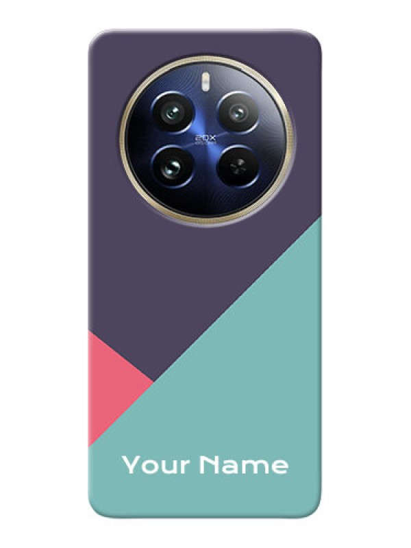 Custom Realme 12 Pro 5G Custom Mobile Case with Tri Color abstract Design