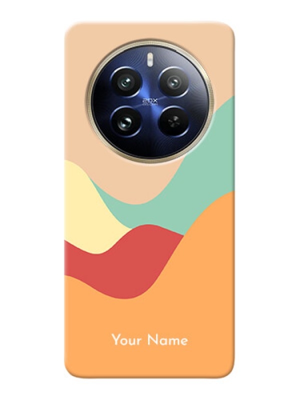 Custom Realme 12 Pro 5G Personalized Phone Case with Ocean Waves Multiwithcolour Design