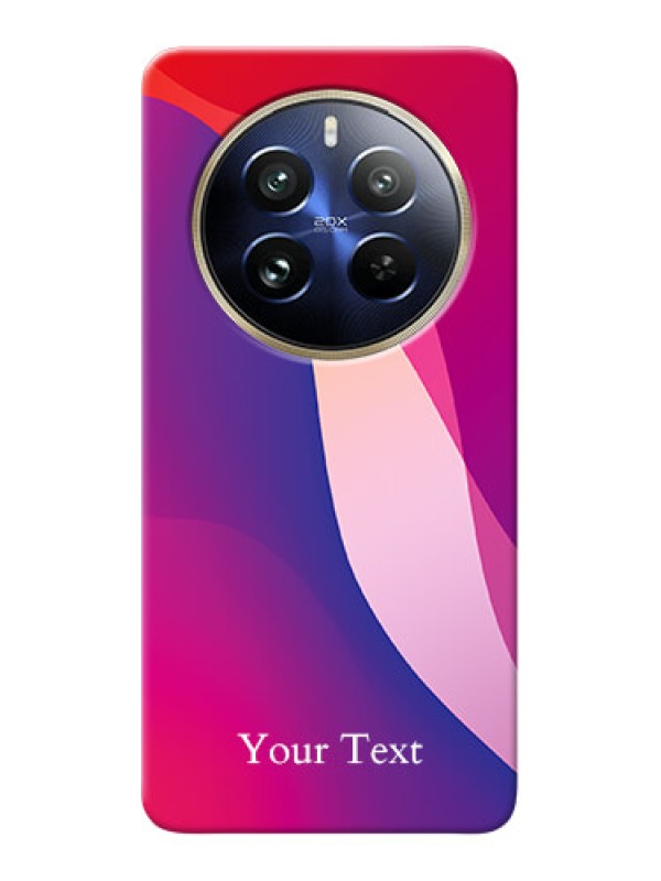 Custom Realme 12 Pro 5G Personalized Phone Case with Digital abstract Overlap Design