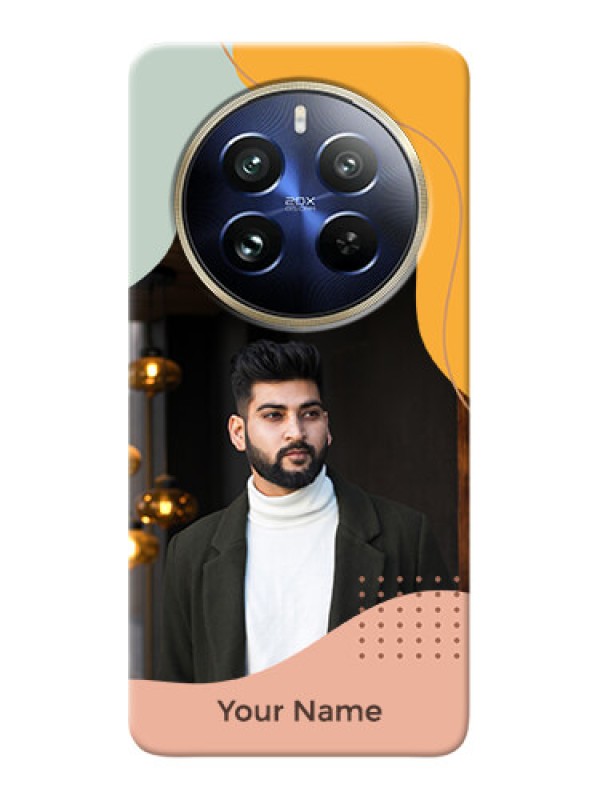 Custom Realme 12 Pro 5G Personalized Phone Case with Triwithcoloured overlay design