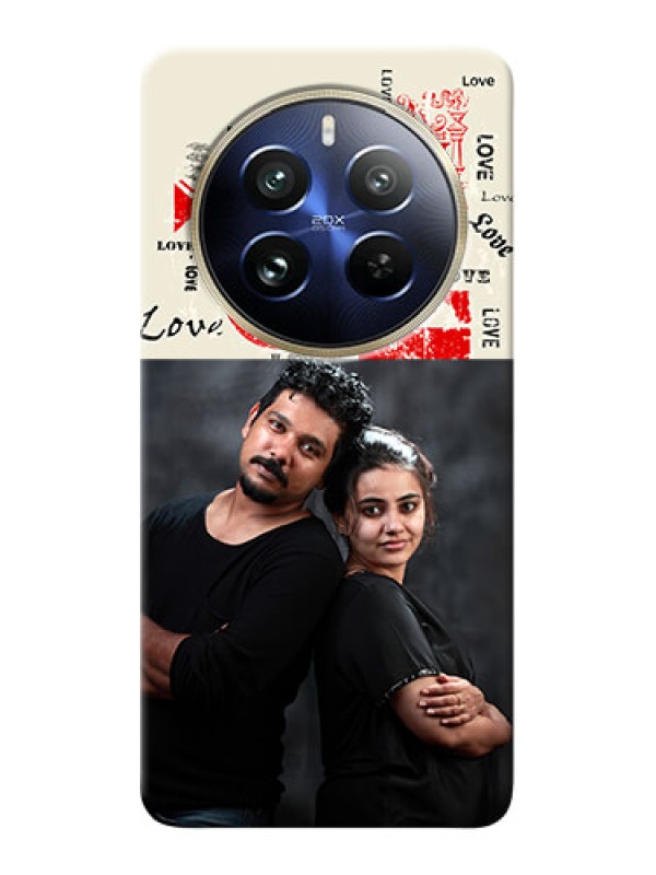 Custom Realme 12 Pro Plus 5G mobile cases online: Trendy Love Design Case