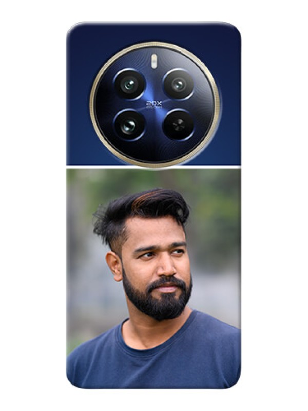 Custom Realme 12 Pro Plus 5G Mobile Cases: Simple Royal Blue Design