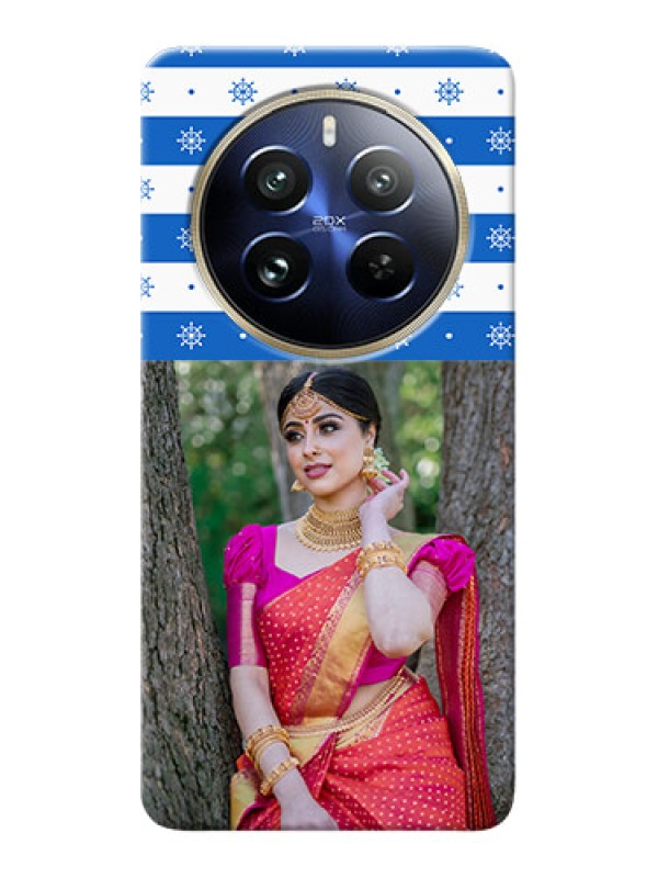 Custom Realme 12 Pro Plus 5G custom mobile covers: Snow Pattern Design