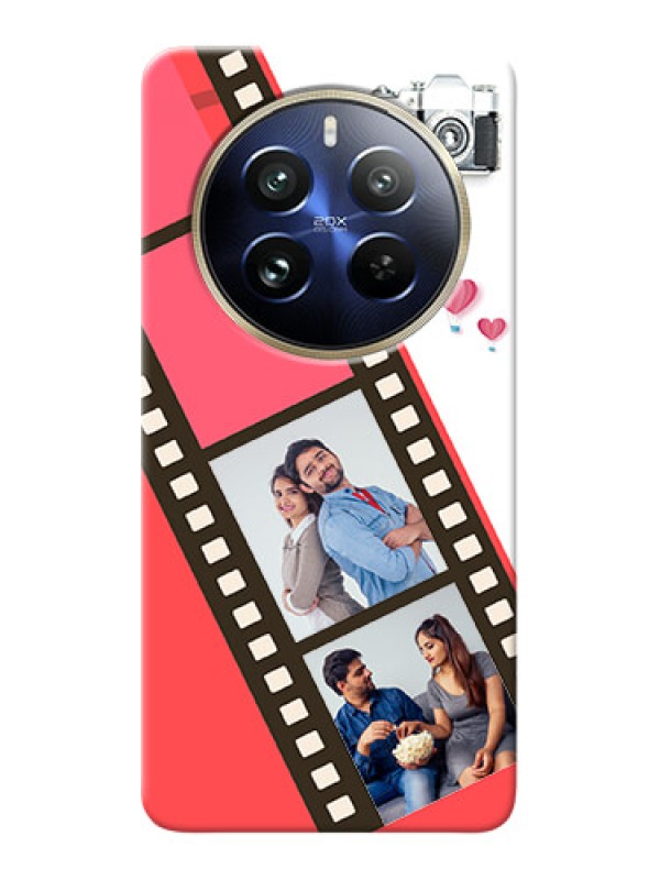 Custom Realme 12 Pro Plus 5G custom phone covers: 3 Image Holder with Film Reel